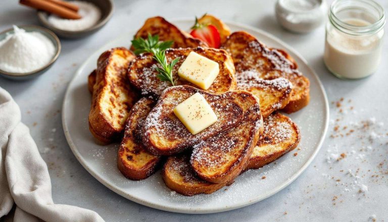 Ce pain perdu au beurre demi-sel émeut dès la première bouchée