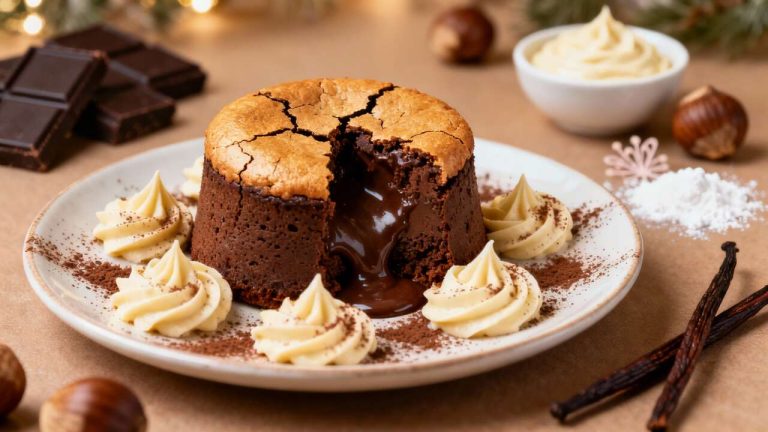 Le moelleux chocolat cœur marron-vanille qui rend accro