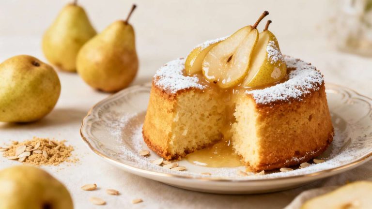 Ce fondant aux poires offre un cœur ultra tendre irrésistible