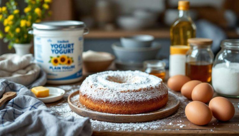 Gâteau au yaourt : l’astuce géniale de Julie Andrieu pour qu’il soit aérien